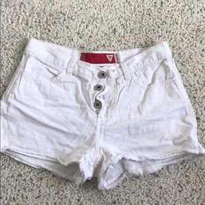 Mid rise shorts